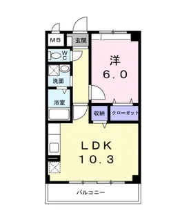 エテルネルA【1階】の間取り