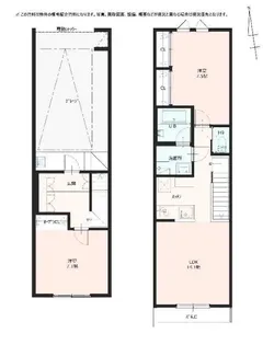 GARAGE HOUSE 南光台【1階】の間取り