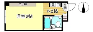 嘉門ハイツ【2階】の間取り