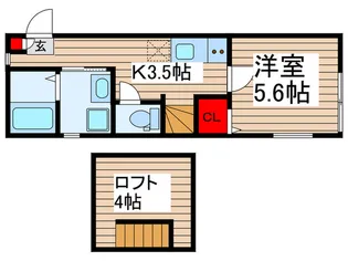 OpusV【1階】の間取り