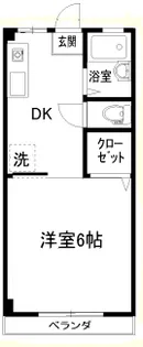 メディソン佐古【2階】の間取り