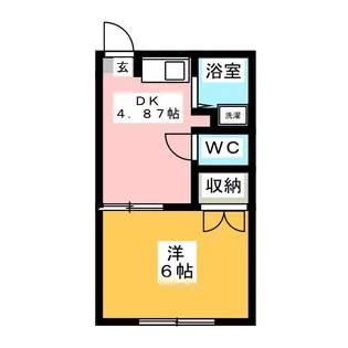 ベルゾーネ百合丘I【1階】の間取り