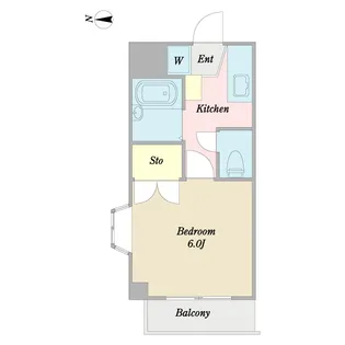 ジャスト・パレス【1階】の間取り