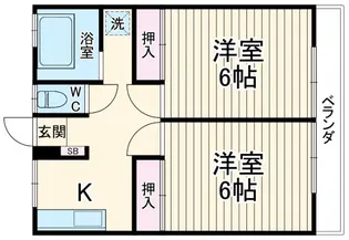 杉田ヴィレッチ【3階】の間取り