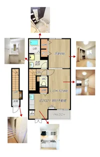 マーヴェラス・II棟【2階】の間取り