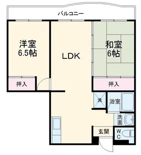 イトーハイツ【3階】の間取り