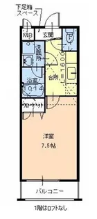 フジパレス初芝駅南III番館【1階】の間取り