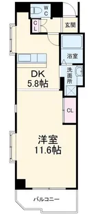 パステル八芳【3階】の間取り
