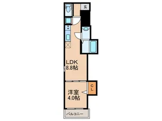 ELPIDA【2階】の間取り