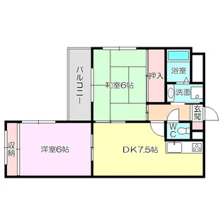 プロスペリティ【3階】の間取り