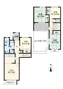 入船西エステートの間取り