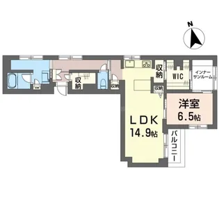 ヴィオラ・ボヌール【2階】の間取り