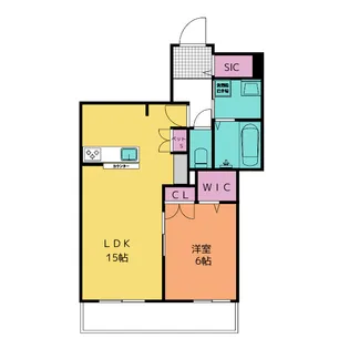 メゾン天白公園東W【1階】の間取り