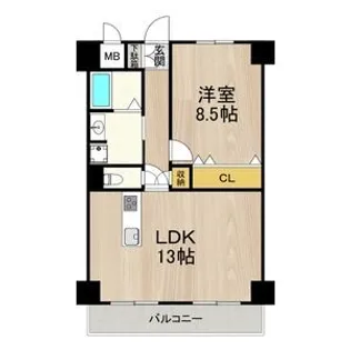 インプルーブ金山【3階】の間取り