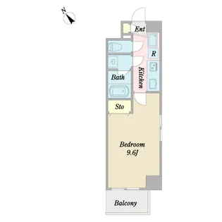 GRAND DUKE【9階】の間取り