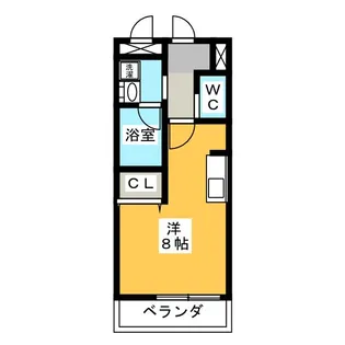 セピア・ブレジオA【2階】の間取り