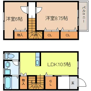 グランドステージ【1階】の間取り