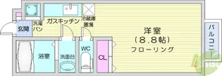 パークレジデンス泉ヶ丘【2階】の間取り