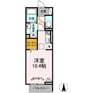 Urban Sweet III【1階】の間取り