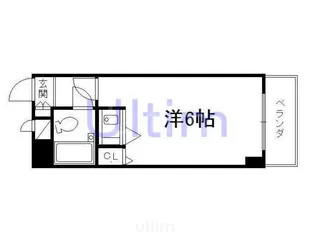 スペリオン伏見【6階】の間取り