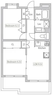 東京都日野市南平1【マンション】の間取り