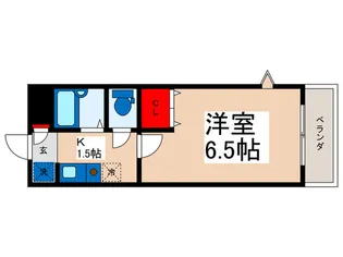 メロディ【1階】の間取り