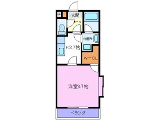 サンラック・K【1階】の間取り