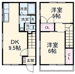 パークサイド伍番館の間取り