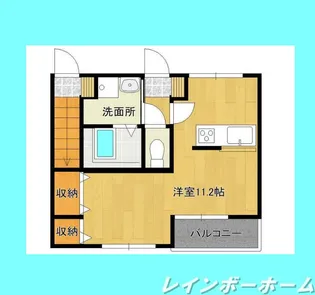 千葉県松戸市小金原1【アパート】の間取り