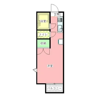 パークハイツ秀A棟【2階】の間取り