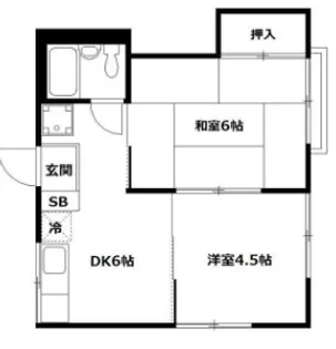 TS横浜第一【2階】の間取り
