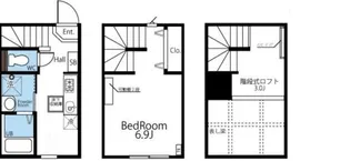1DKの間取り画像