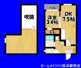 福岡県福岡市西区周船寺3【マンション】の間取り