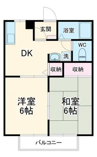 コートビレッジC【2階】の間取り
