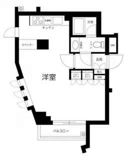 ビット代々木上原ラティス【4階】の間取り