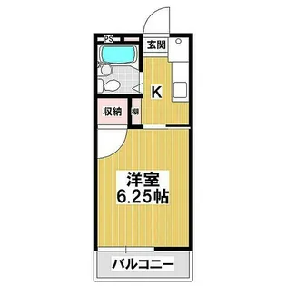 NYハイツ1【2階】の間取り