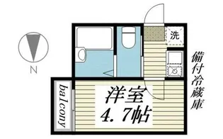 サンモール竹ノ塚【1階】の間取り