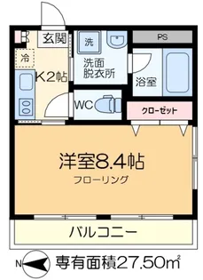 Nord Est【2階】の間取り