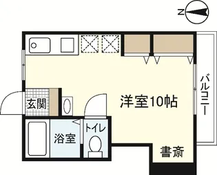 ウェール千田町【1階】の間取り