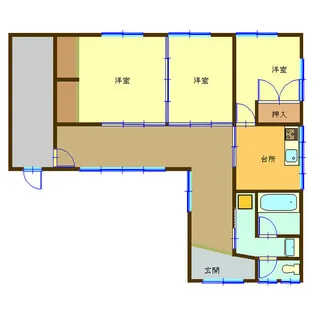 三重県鈴鹿市神戸1【一戸建】の間取り