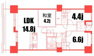 アマックス横浜【5階】の間取り