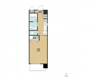 グランローゼ【4階】の間取り