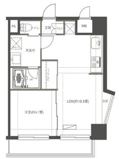 東京都豊島区西巣鴨4【マンション】の間取り