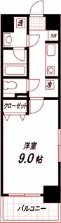 パークルームズ【8階】の間取り