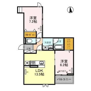 Presso-U【3階】の間取り