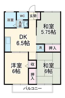 グレースコート3【2階】の間取り