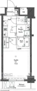ル・リオン上野ステーションコート【4階】の間取り