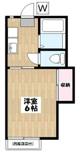 三星フラッツA【1階】の間取り