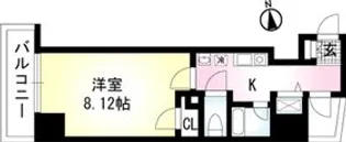 リバーサイド富岡【3階】の間取り
