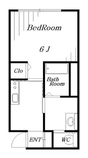 フォート・デルッシSK【1階】の間取り